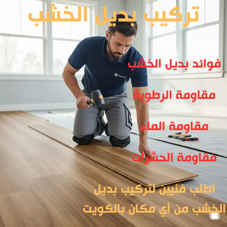 تركيب بديل الخشب